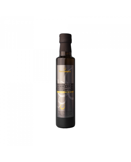 Bio-Dressing auf Basis von nativem Olivenöl extra und Zitrone 250 ml