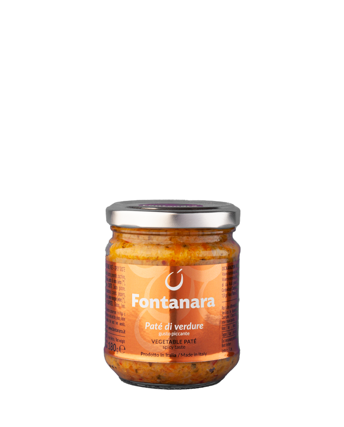 Patè di verdure - Gusto piccante 180g