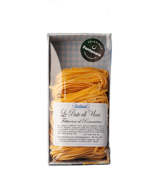 Fettuccine all'uovo - Rosmarino 250 gr