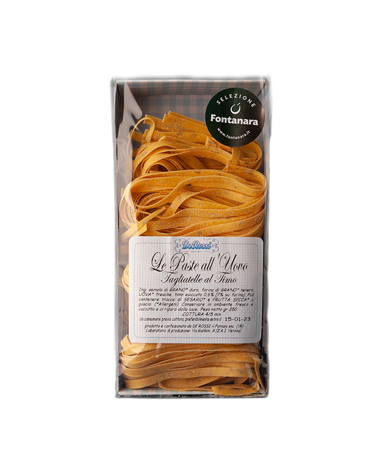 Fettuccine all'uovo - TIMO 250 gr